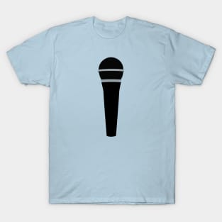 Black Microphone T-Shirt